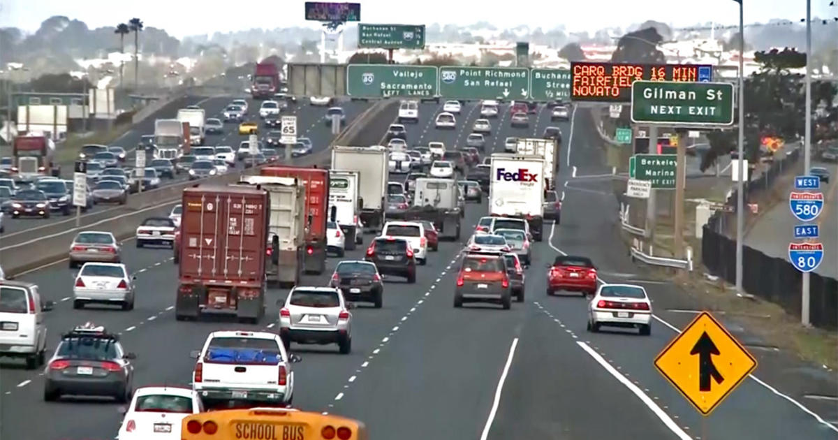 Bay Area Commuters Spending 100 Hours A Year In Traffic Study Finds   Traffic Bayarea 