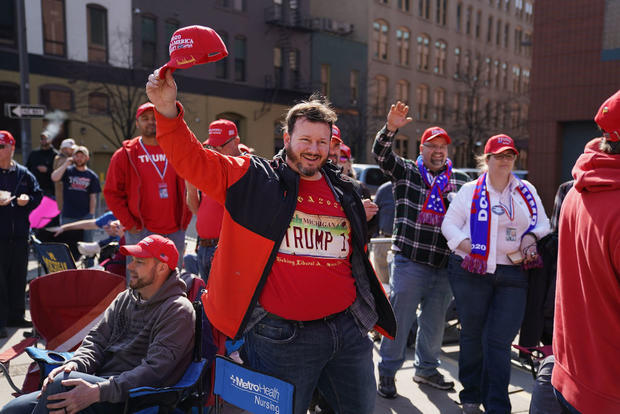 Donald Trump Holds MAGA Rally In Grand Rapids, Michigan 