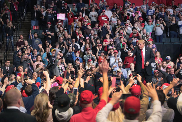 Donald Trump Holds MAGA Rally In Grand Rapids, Michigan 