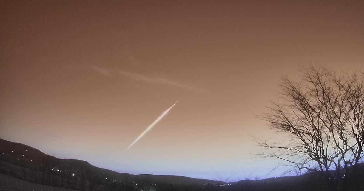 Fireball Lit Up East Coast Thursday Morning - CBS Philadelphia