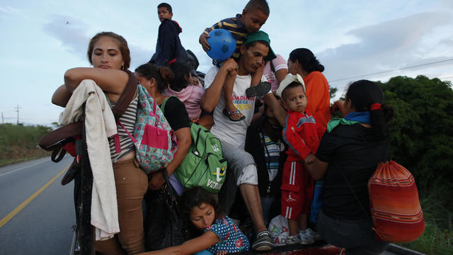 Central America Migrant Caravan - Children 