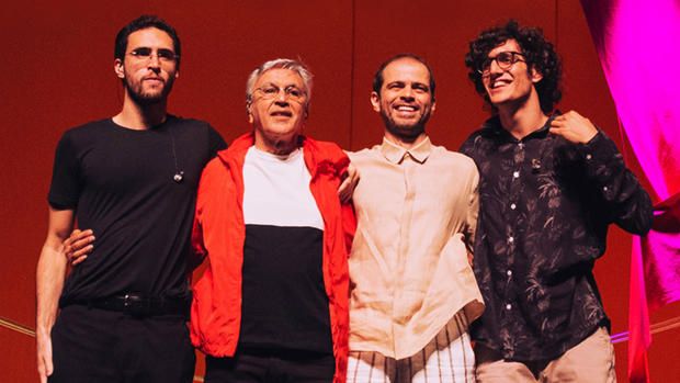 Caetano Veloso and sons 