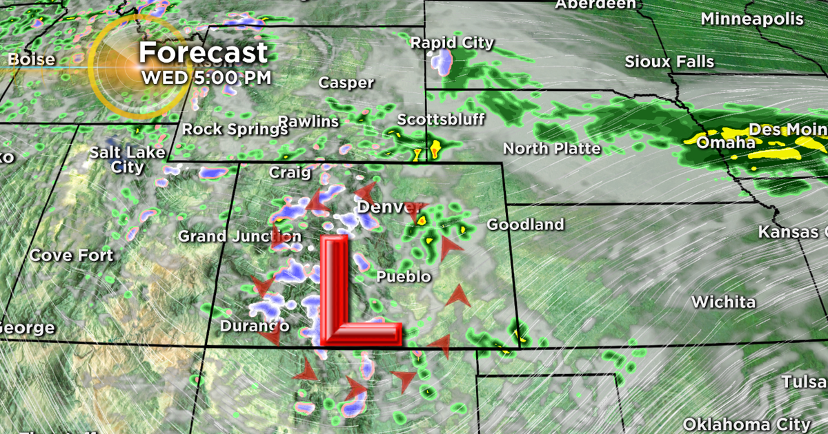 Denver Weather: Storm Set To Bring Rain And Snow Back To Colorado - CBS ...