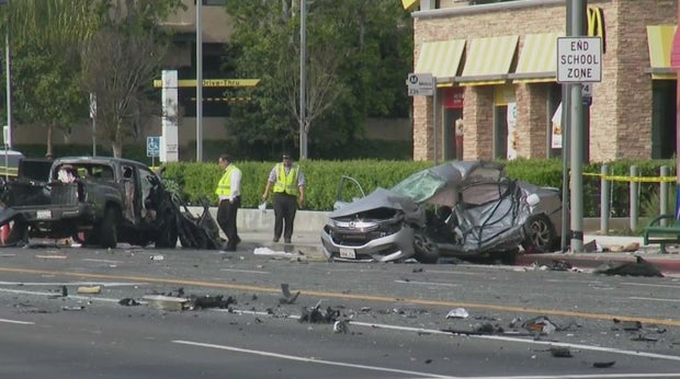 Several Hurt After Pursuit Ends In Violent Wreck In Lake Balboa