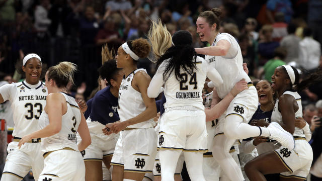 Final Four UConn Notre Dame Basketball 