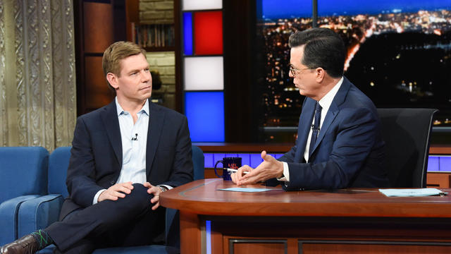 Eric Swalwell — "The Late Show with Stephen Colbert" 