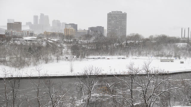 Midwest Gets Slammed By Powerful Spring Snowstorm 