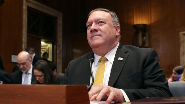 Sec. Of State Mike Pompeo Testifies To The Senate Appropriations Committee On State Department Budget Estimates 
