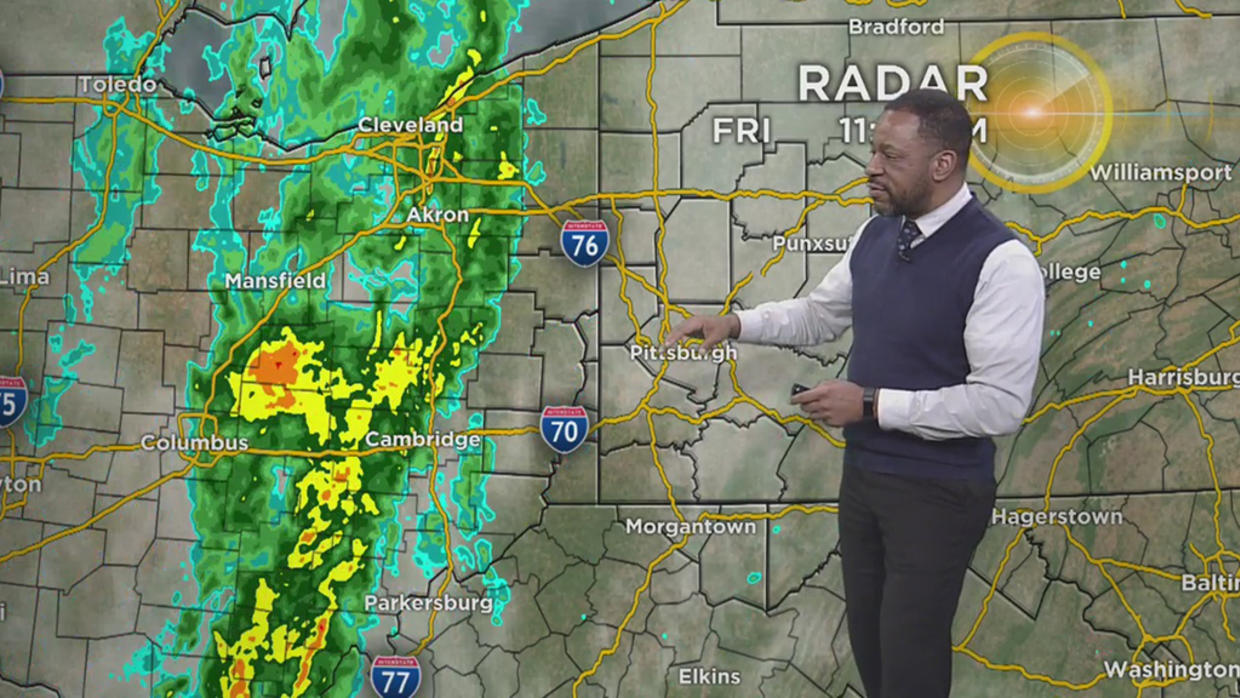 Pittsburgh Weather: Rain Moving In To Start Off The Weekend - CBS ...