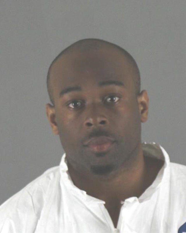 Emmanuel Deshawn Aranda in police photo in Bloomington 