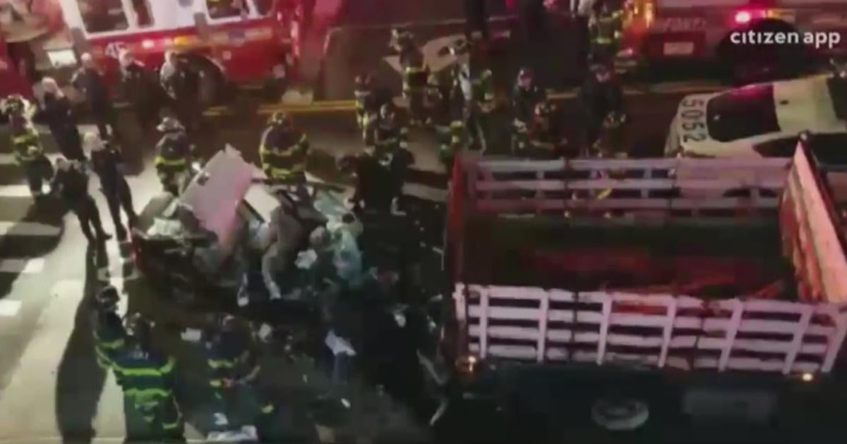 Driver Critically Hurt, Passenger Killed In Crash Involving MTA Flatbed ...