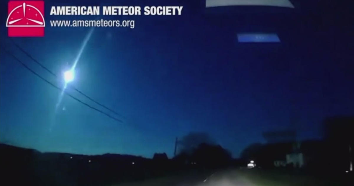 Suspected Meteor Streaks Brightly Across New Jersey Sky CBS New York