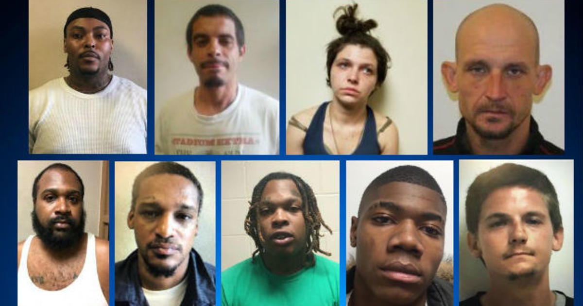 107 People Arrested In Maryland Fugitive Warrant Effort - CBS Baltimore