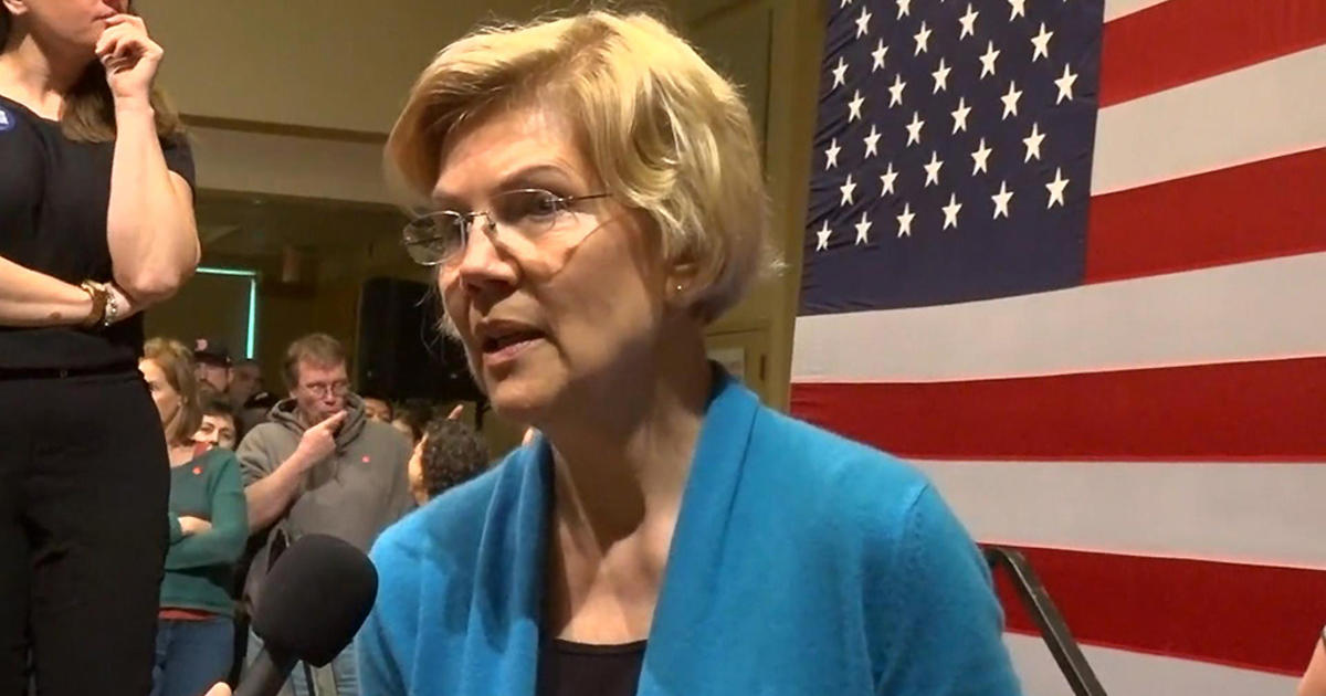 Sen. Warren Talks Impeachment On The Campaign Trail - CBS Boston