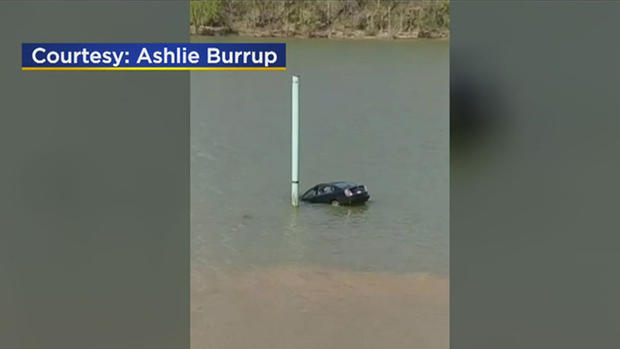 Car In River New Eagle 