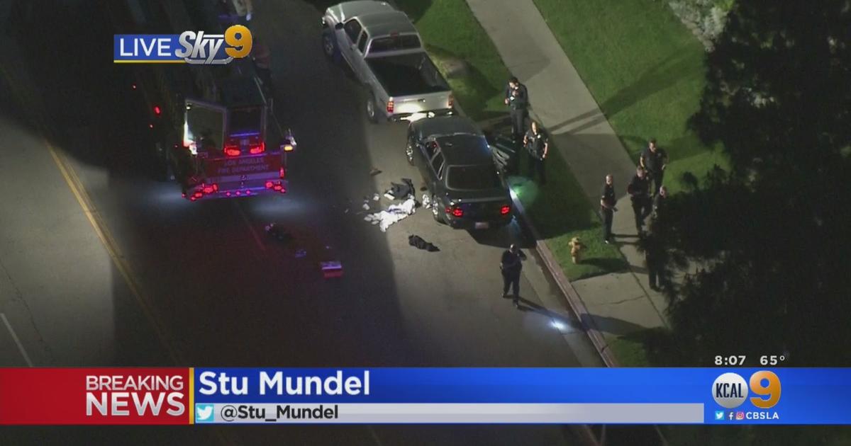 Man Wounded In Granada Hills DriveBy Shooting CBS Los Angeles