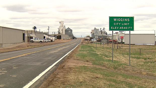 Wiggins Sign Generic Colorado's Eastern Plains 