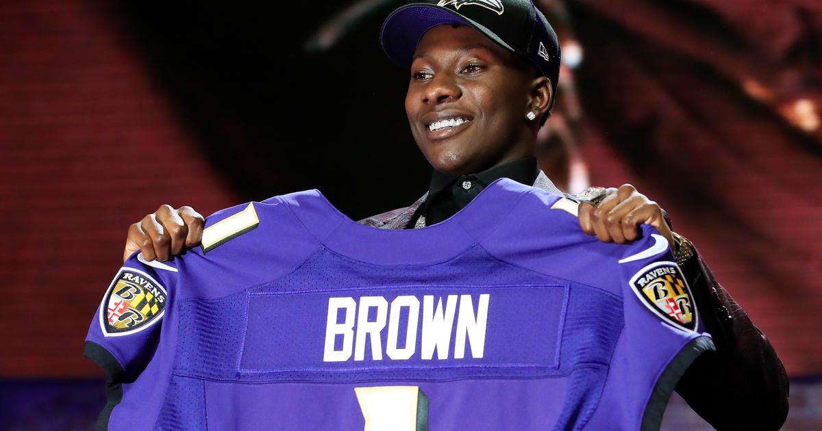 Ravens' First Round Pick Marquise Brown Defies The Odds In Unlikely