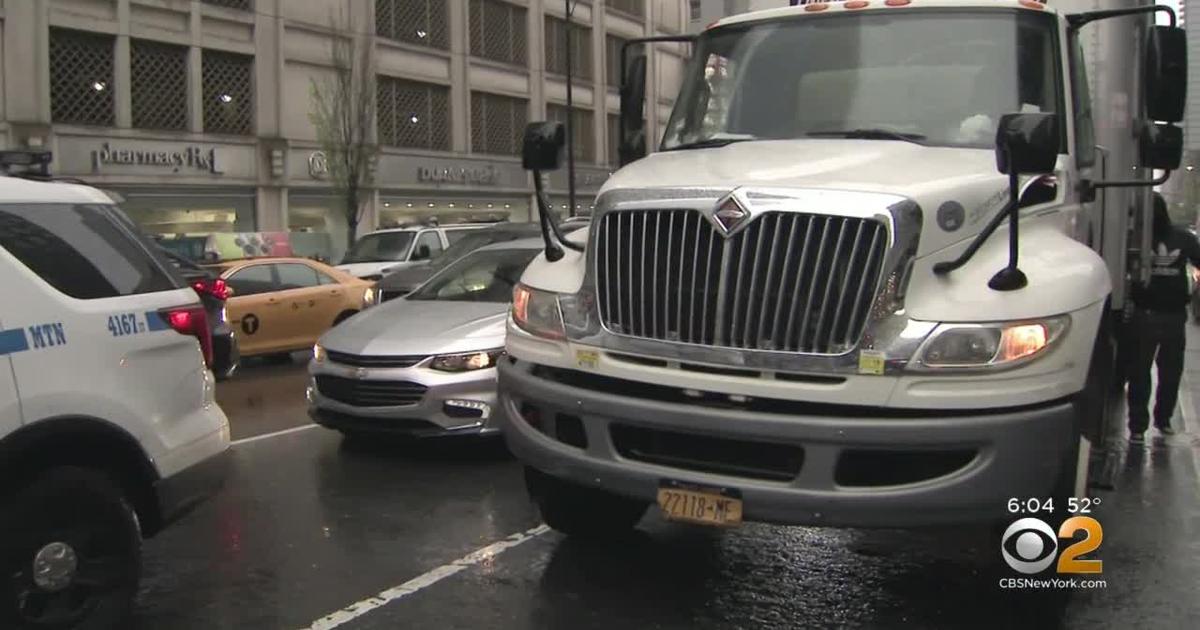 NYC Plans New Crackdown On Double Parked Vehicles In Quest To Get