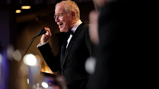 Author and historian Ron Chernow speaks at the annual White House Correspondents Association Dinner in Washington 