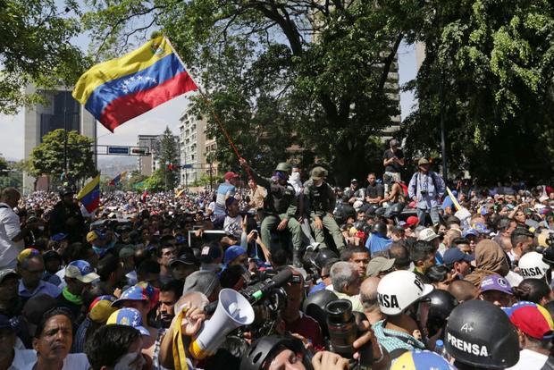 VENEZUELA-CRISIS-CLASHES-GUAIDO 