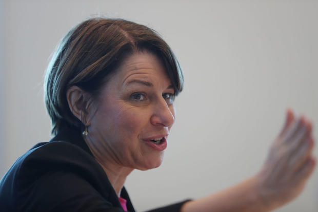 Amy Klobuchar Holds Health Care Roundtable In Miami 