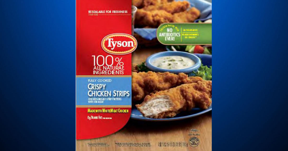 Nearly 12 Million Pounds Of Tyson Chicken Strips Have Been Recalled