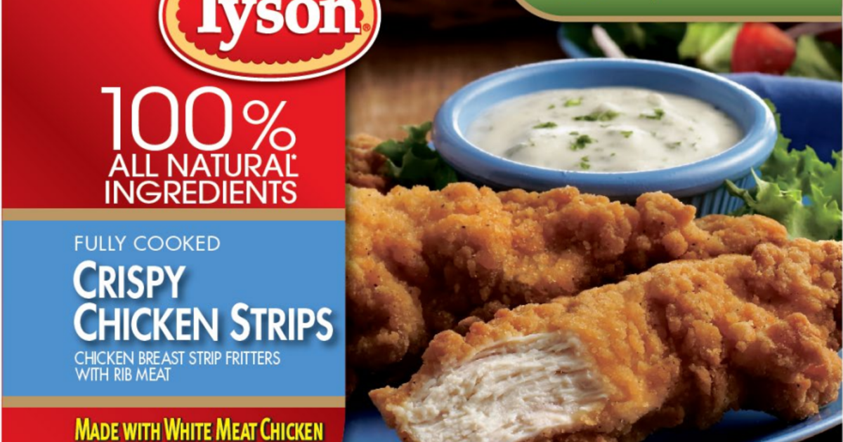 tyson crispy chicken strips