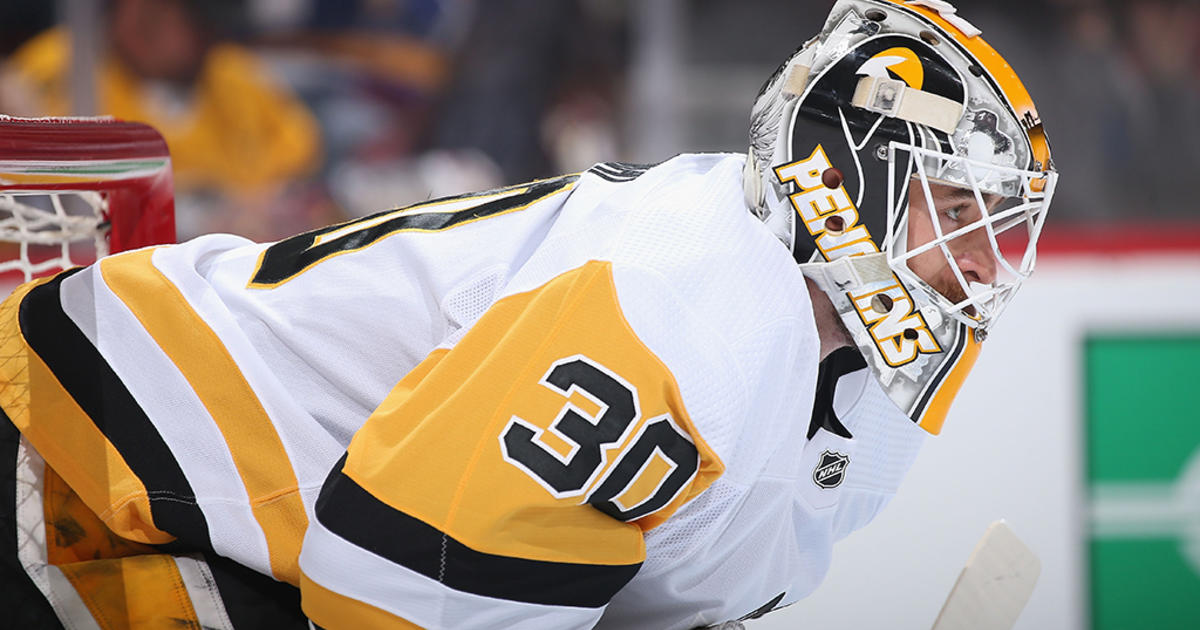 Dominik Simon of the Pittsburgh Penguins of the Pittsburgh Penguins News  Photo - Getty Images