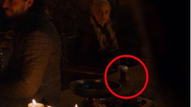 Coffee on Game of Thrones set 