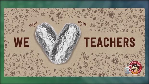 chipotle teachers appreciation 