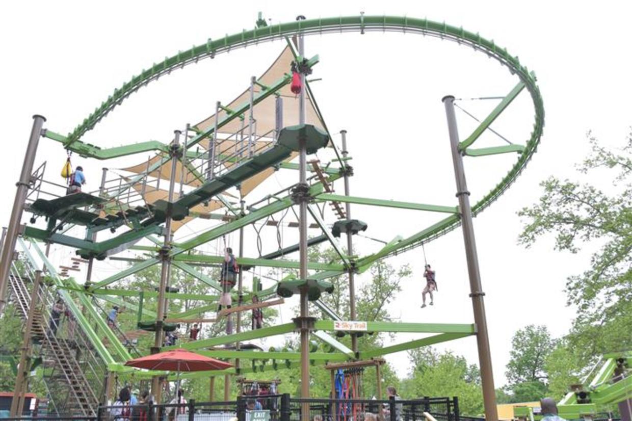 Philadelphia Zoo's New WildWorks Ropes Course And Zipline Preview