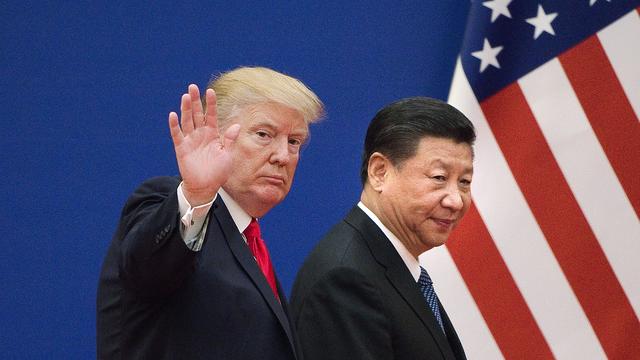 Trump, Jinping 