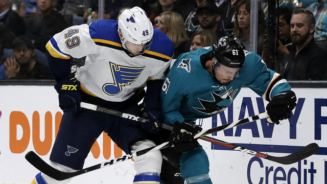 Blues Defense Fuels Offense In 4-2 Game 2 Win Over Sharks - CBS 
