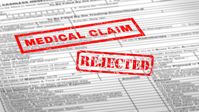 health insurance claim denied 