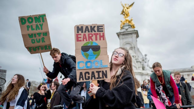 BRITAIN-ENVIRONMENT-CLIMATE-PROTEST 