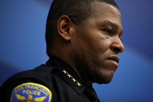 San Francisco Police Department Chief William Scott Holds News Conference With Homeland Security Officials 
