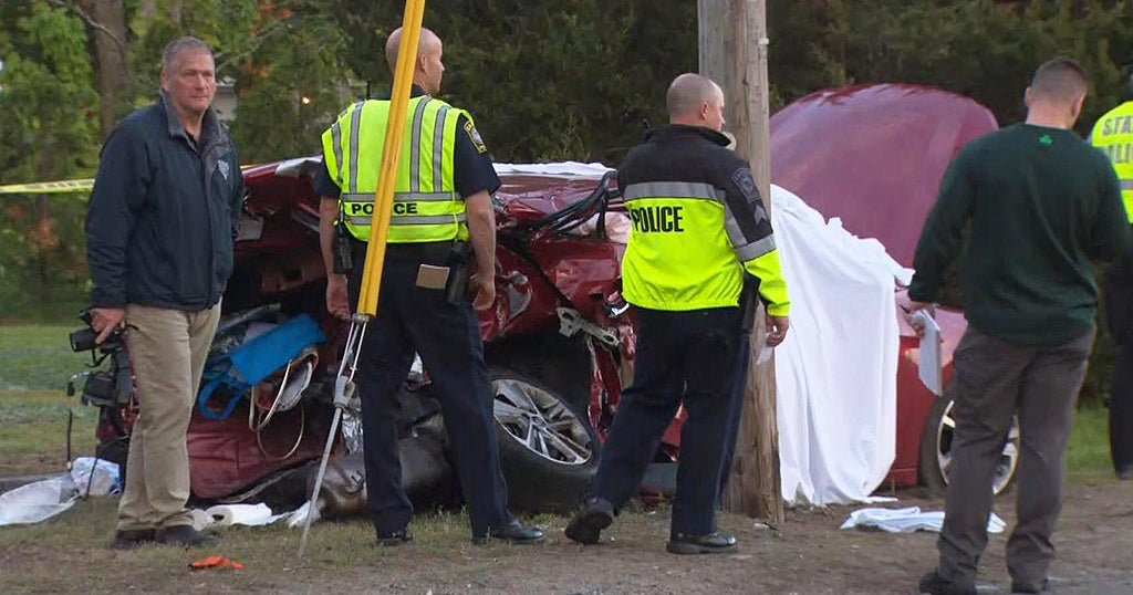 Driver Arrested After 2 Killed In Easton Crash CBS Boston