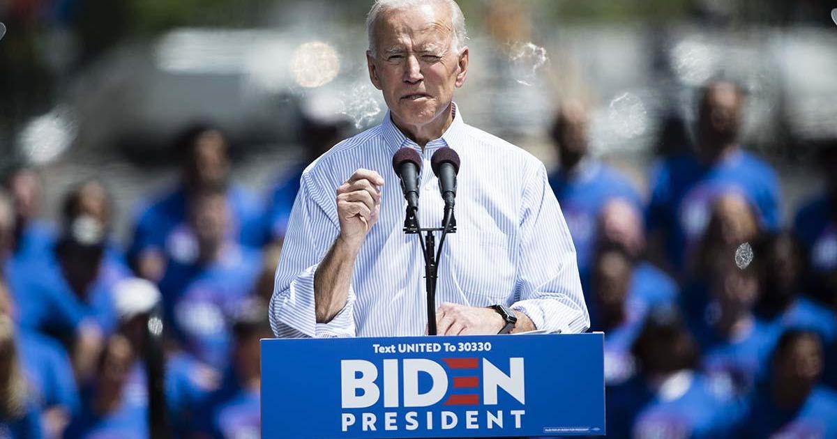 Analytiker via Rouse Joe Biden: Former Vice President kicks off 2020 campaign rally in  Philadelphia with calls for unity, slams Trump - CBS News