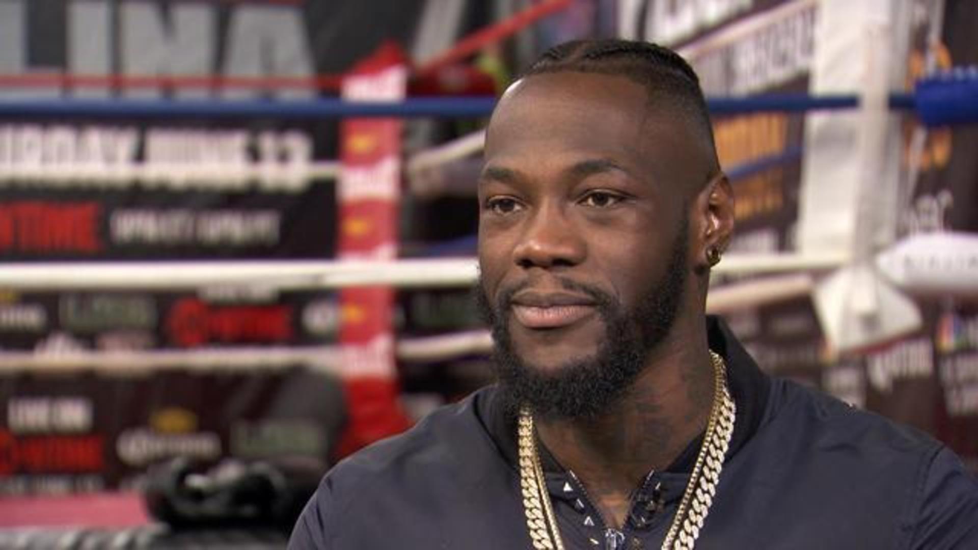 Deontay Wilder started boxing to support his daughter with spina bifida -  CBS News