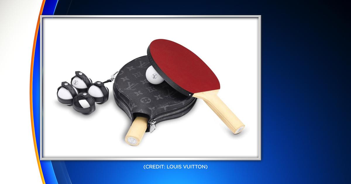 Gade systematisk format Ping Pong Anyone? Louis Vuitton Releases $2,000 Ping Pong Set - CBS  Philadelphia