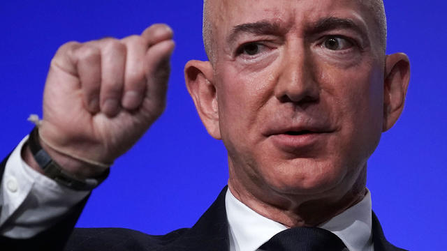 Amazon CEO And Blue Origin Founder Jeff Bezos  Speaks At Air Force Association Air, Space And Cyber Conference 