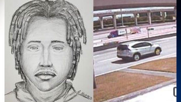 Sex assault suspect sketch and suspect's vehicle in Dallas