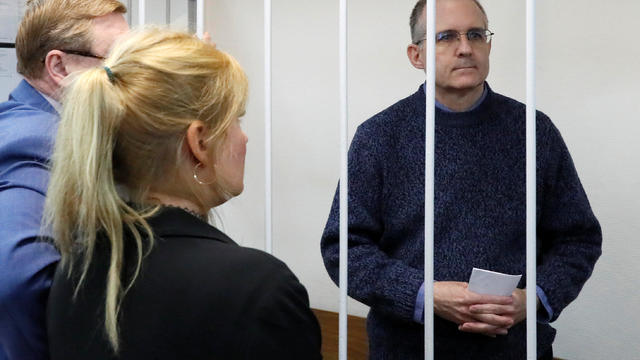 Detained former U.S. Marine Whelan attends a court hearing in Moscow 