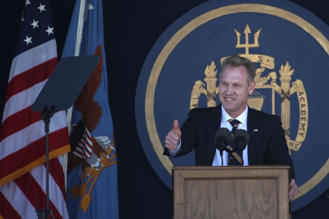 Naval Academy Cadets Attend Graduation In Annapolis, Maryland 
