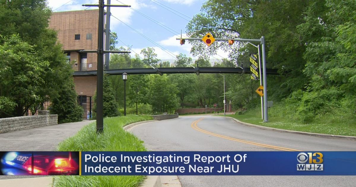 Police Investigating Report Of Indecent Exposure Near Johns Hopkins