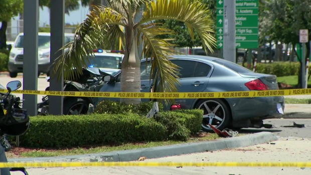 Miami Springs Accident raw 
