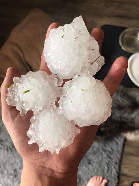 Huge Hail Hits Colorado During Memorial Day Weekend - CBS Colorado