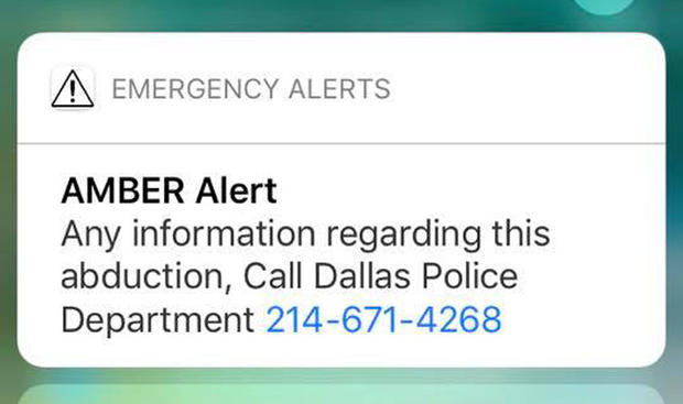 Dallas Amber Alert 