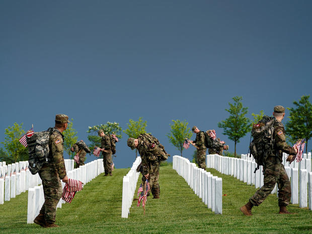 “Flags-In” at Arlington National Cemetery 